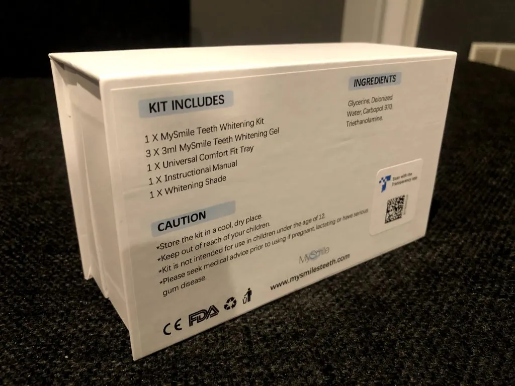 25305 mysmile kit comparison