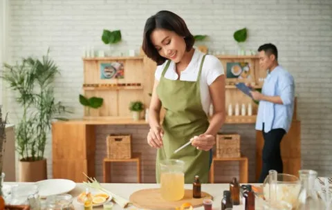 25365 making whitening soap