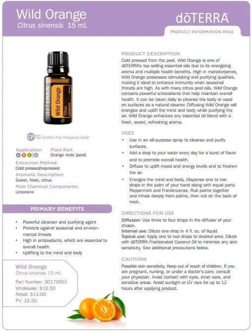 25430 wild orange mouthwash