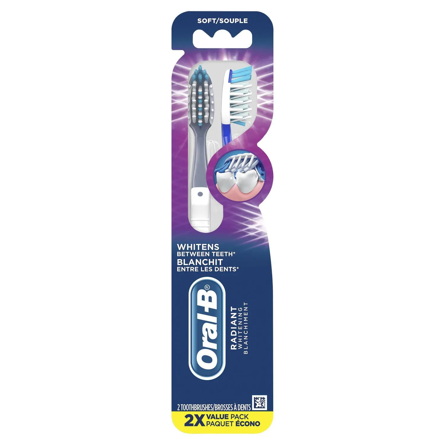 25471 oral b whitening brush unique bristles