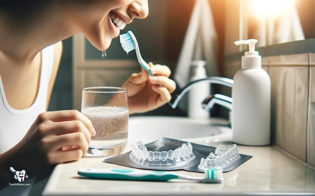 25482 oral hygiene after whitening