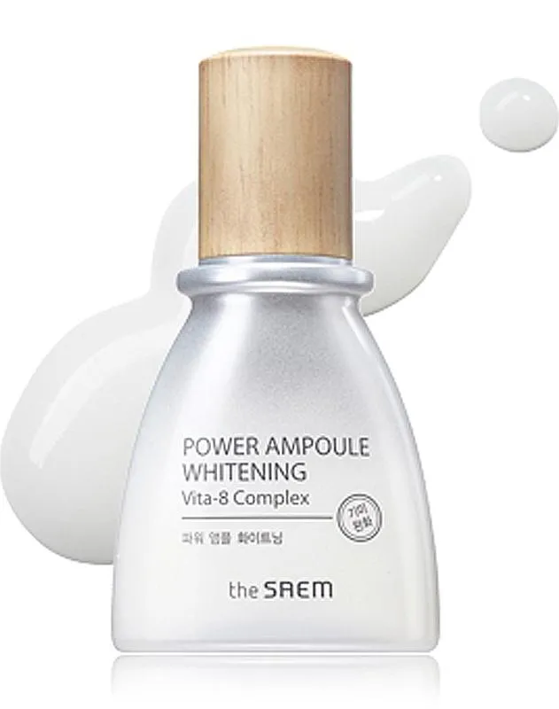 25569 the saem power ampoule whitening packaging